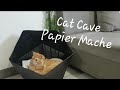 DIY Cat Cave Papier Mache