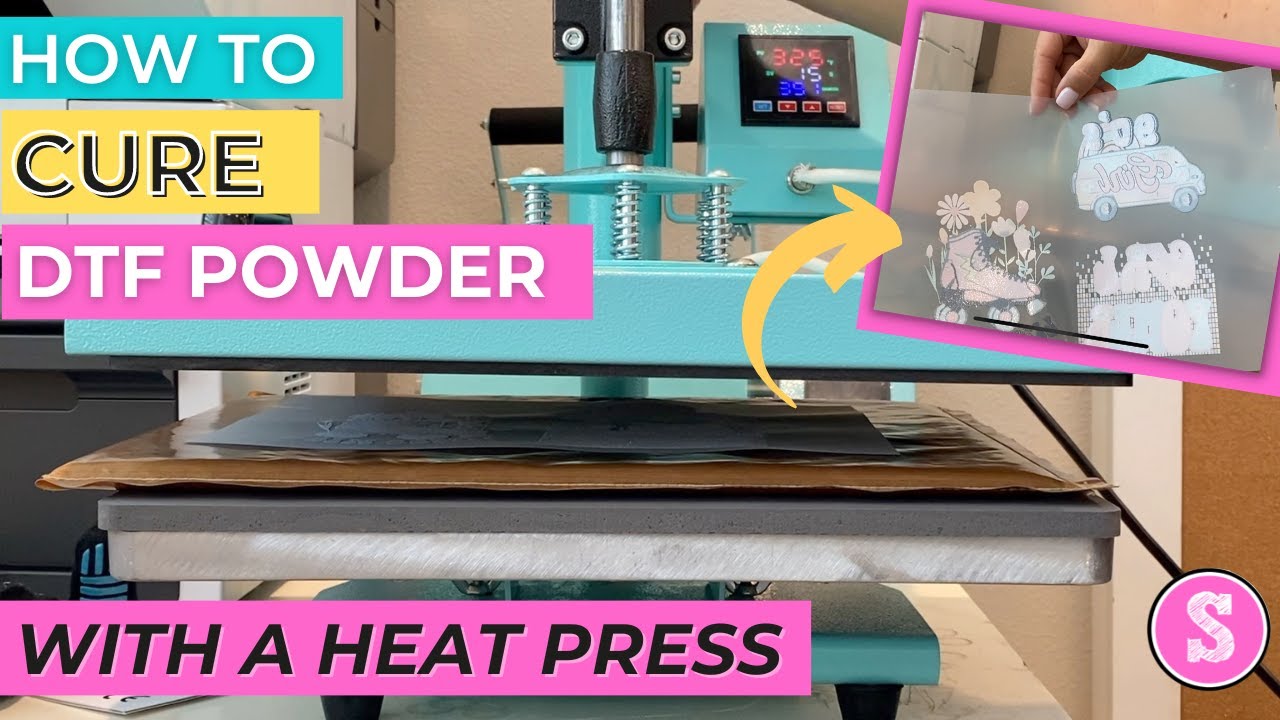 How to Cure DTF Powder with Heat Press: Prestige A3+ DTF Printer