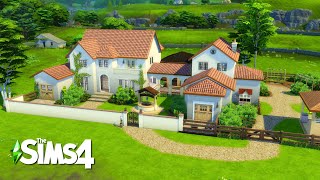BIG FAMILY FARMHOUSE | The Sims 4: Speed build & Save file (NO CC)