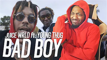 JUICE LAST MUSIC VIDEO! 😢 | Juice WRLD - Bad Boy ft. Young Thug (REACTION!!!)
