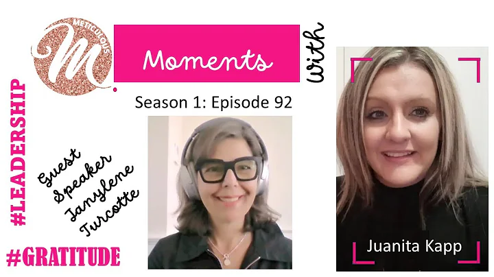 Meticulous Moments with Juanita Kapp: Interview with Janylene Turcotte