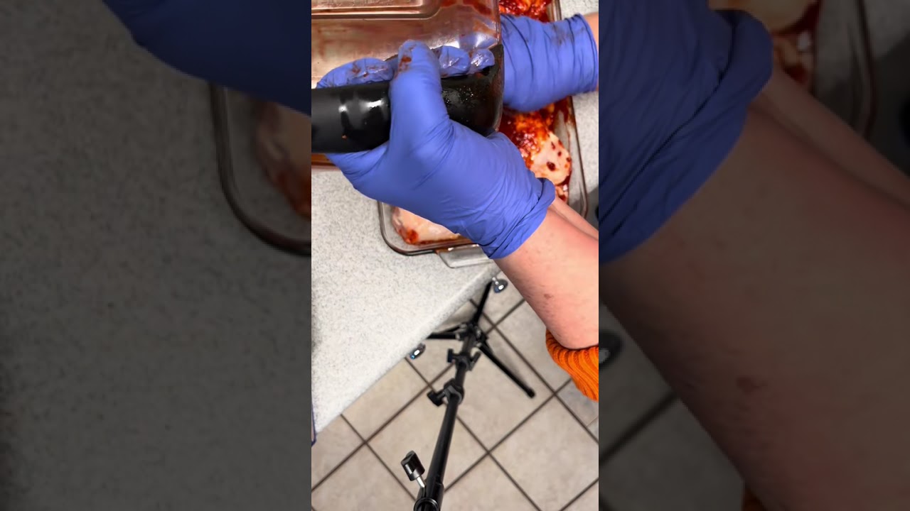 Un Rico pollo Enchilado Al horno 