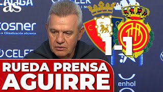 JAVIER AGUIRRE RUEDA DE PRENSA COMPLETA OSASUNA 1 MALLORCA 1