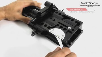 Площадка Camtree 19-15mm Base Plate, Dovetail Tripod Plate (Arri Standard)