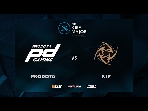 Prodota vs NiP, The Kiev Major EU Main Qualifiers