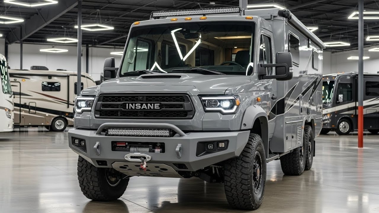 2026 INSANE Toyota Thunder Force 10×10 Motorhome — самый безумный автодом будущегo