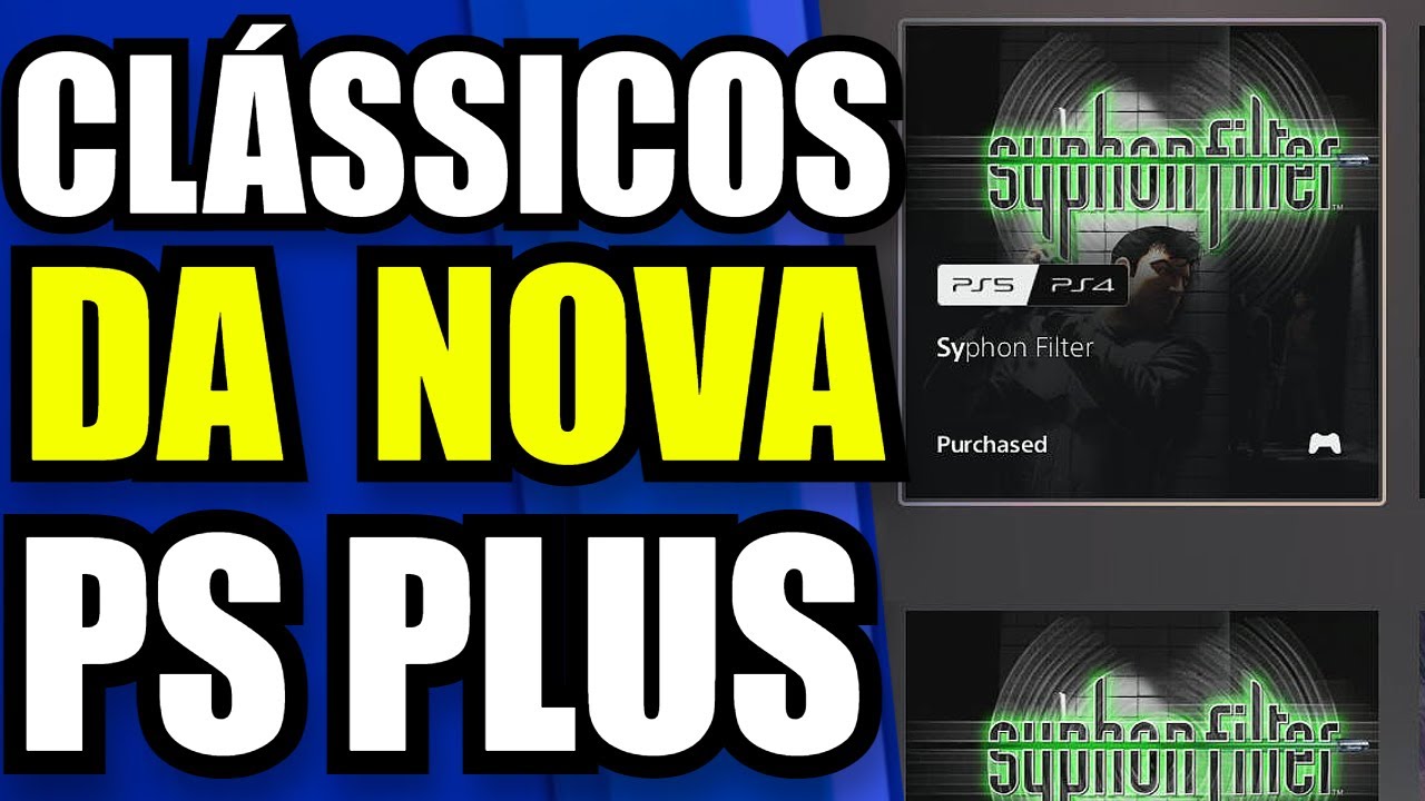 TESTEI OS CLÁSSICOS DA NOVA PLAYSTATION PLUS !!! 