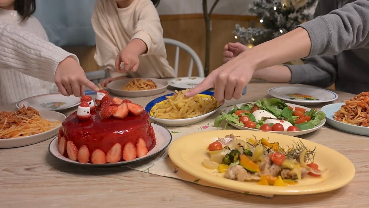 Рождественская кулинария отца и дочери. Особый день, немного раньше.