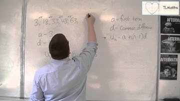 OCR MEI Core 2 5.07 Finding the nth term of an Arithmetic Sequence