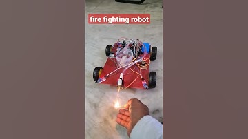 fire fighting robot #sunrobotronics #shorts #robot #inspireaward