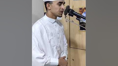 القارئ عبد النور باديس الجزائري حفظه الله مسجد عقبة بن نافع اولاد يعيش البليدة ادان المغرب 24/02/16