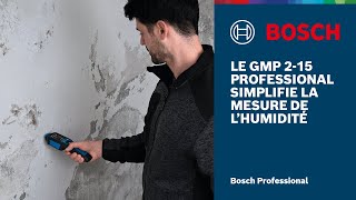 Humidimètre pour matériaux GMP 2-15 Professional, IP65 et robuste écran couleur LCD