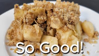 The BEST Apple Crumble Recipe Ever!