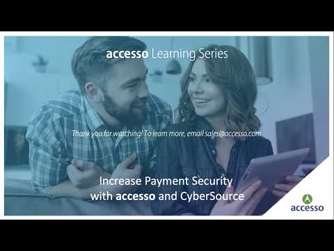 Increase Payment Security with accesso and Cybersource