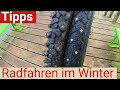 Keine Angst vor dem Winter: Sieben Tipps fürs Radfahren auf Schnee und Eis