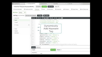 ThingWorx Kepware API Add Tag Property Dynamically