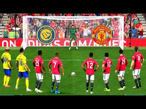FC 24 - Messi, Mbappe, Haaland, Rashford Neymar - Al Nassr Vs Manchester United Penalty Shootout PS5