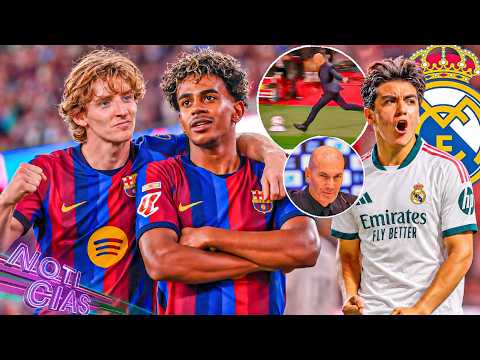 "Lamine is the best in the world" | Zidane explains viral celebration | Mexican gem 'chooses' Madrid