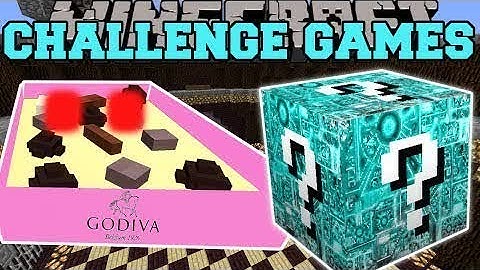 PopularMMOs Pat and Jen Minecraft: BOX OF CHOCOLATES CHALLENGE GAMES - Lucky Block Mod - Modded Min