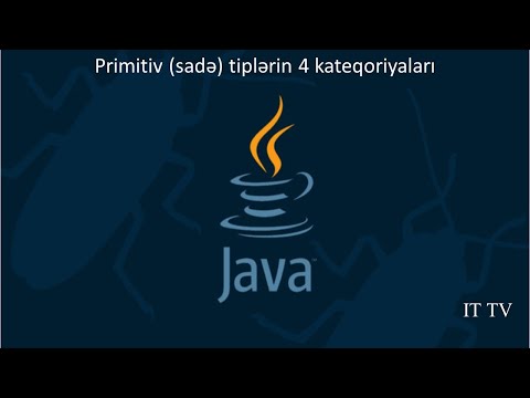 Video: Java-da primitiv məlumat növü nədir?