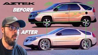 I redesign the ugliest SUV in the world into a sleek sports car