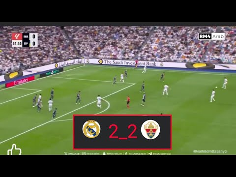 ملخص مباراة ريال مدريد والتشيه 2 2 اهداف ريال مدريد اليوم مباراة مجنونة كان سقط الريال