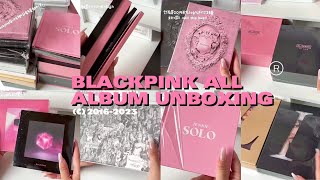 ♡♡'ASMR UNBOXING' (BLACKPINK) 블랙핑크 (all album)♡
