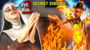 "EVIL NUN 2 Ghost Mode Ending Unlocked | Full Secret Ending Gameplay"