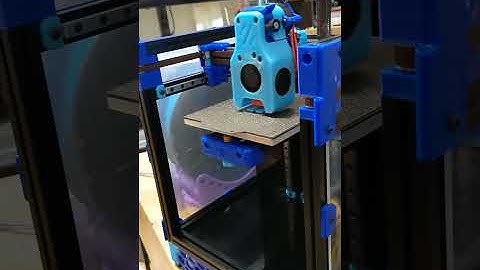 first voron v0 print