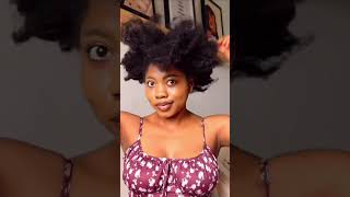 How to straighten 4c hair hairtutorial straightener hairstraightening 4chair curlyhair curly