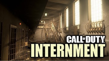 Internment...The Walking Dead Prison (2021) (Call of Duty Zombies Map)