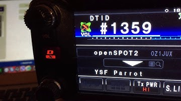 Yaesu FTM-400 connected to Wires-X trough a Openspot2