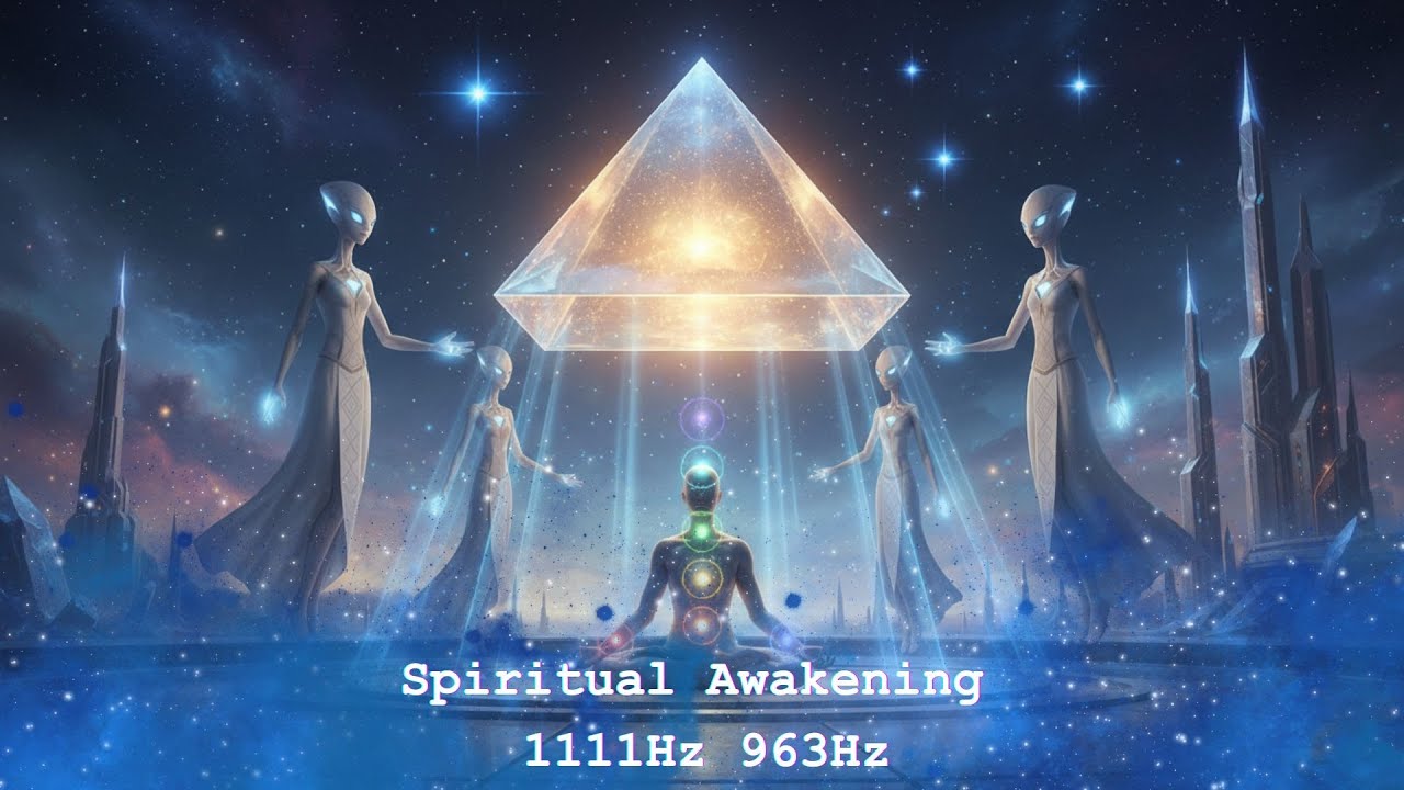 Spiritual Awakening 1111Hz 963Hz Arcturian Light Codes Energy 5D ...