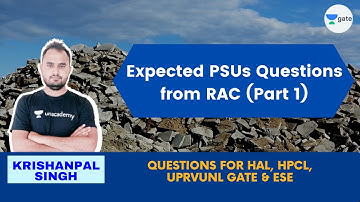 RAC - 1 | Expected PSUs Questions | HAL | HPCL | ESE 2021 | Krishanpal Singh