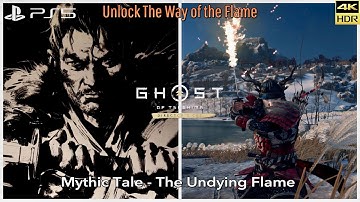 Ghost of Tsushima | PS5 | The Undying Flame | Mythic Tale | 4K HDR 60FPS