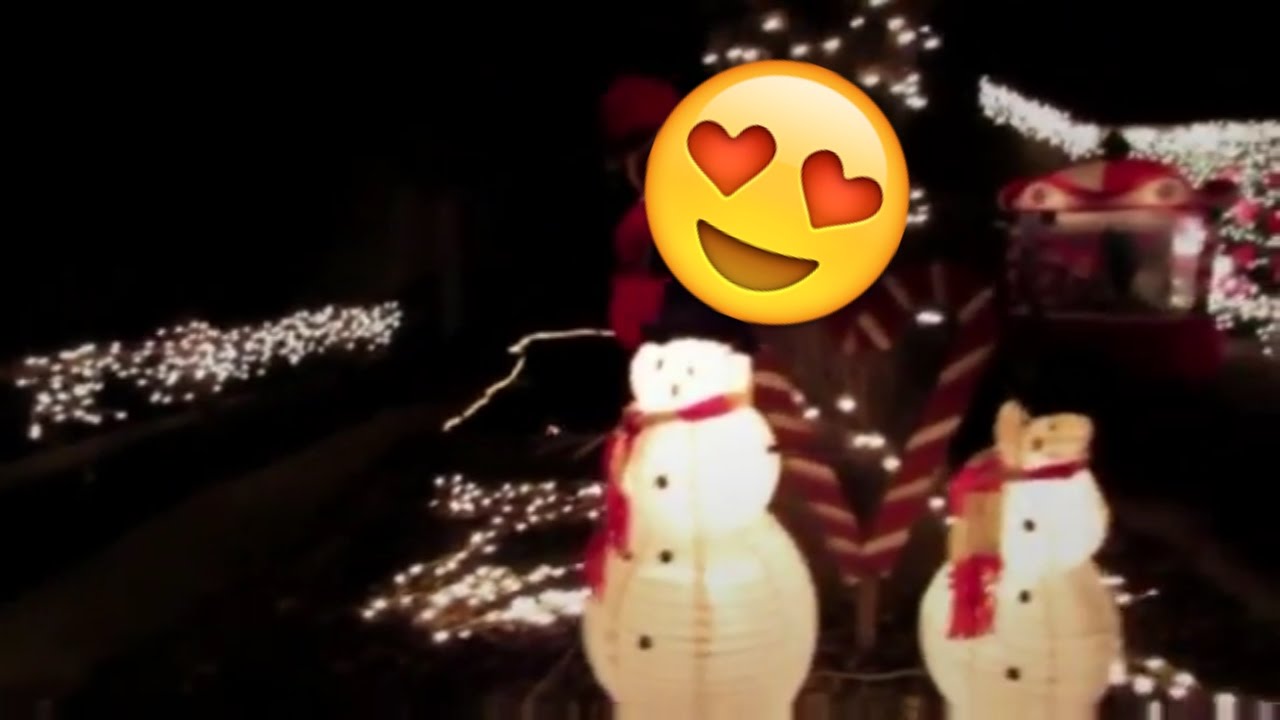 DIY Christmas Tree Lane Walk Thru YouTube