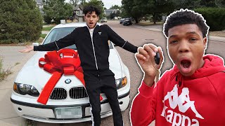Surprising Hbk Dae With A New Car Prank He Got Heated