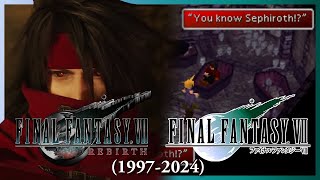 FINAL FANTASY VII. Then vs. Now (1997-2024 Comparison)