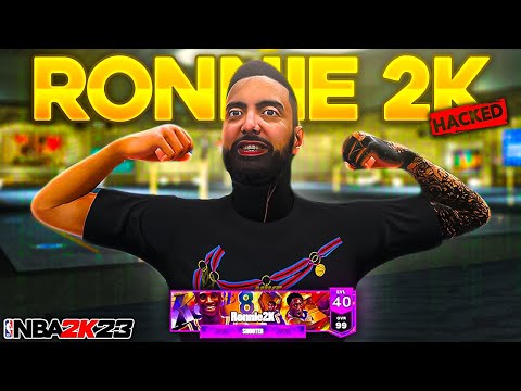 I BARROWED RONNIE 2K's NBA 2K23 ACCOUNT... (HE PERMANENTLY BANNED ME)