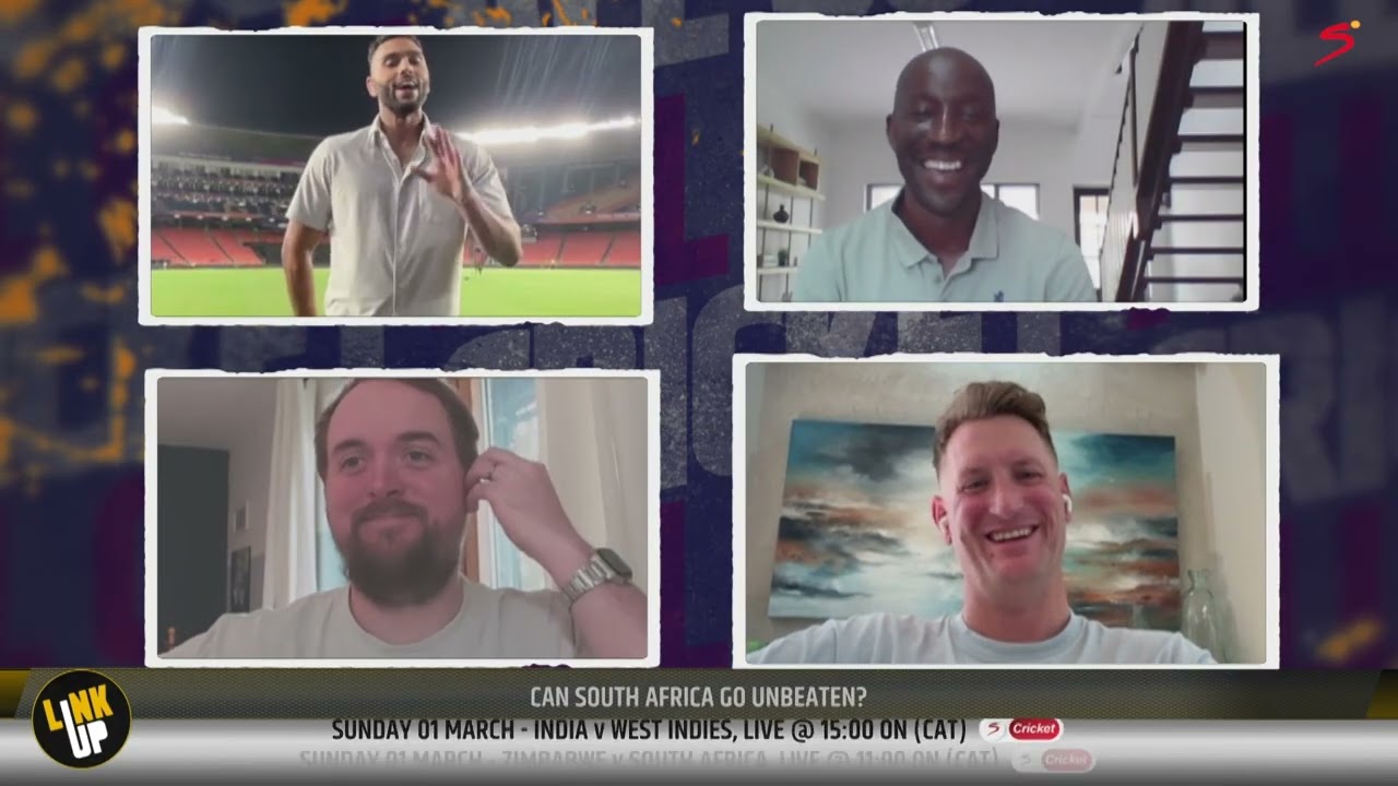 SOUTH AFRICA ARE UNBEATEN AT THE WC 🇿🇦 | Nikhil, Chris, Charlie, and Nono react | Cricket Link Up