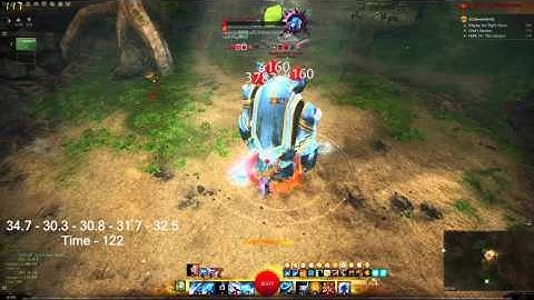 Gw2: [qT] Staff Tempest DPS Benchmark