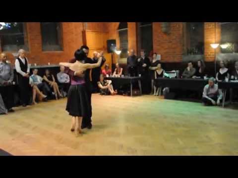 ROBERTO LEIVA & MARICEL GOMEZ - Performance at Reading Tango Club April 2015