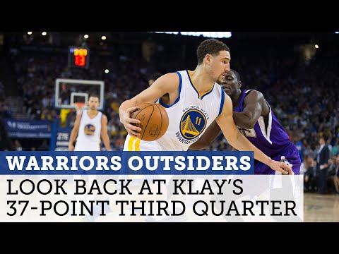 Marreese Speights looks back on Klay Thompson's amazing 37-point third quarter | NBC Sports Bay Area