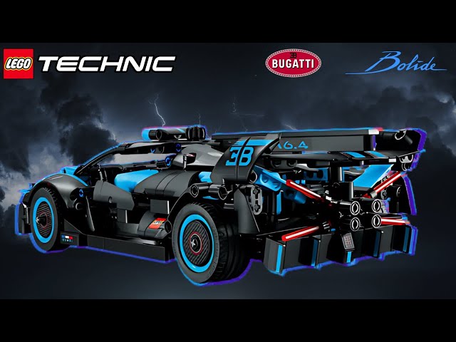 LEGO TECHNIC Bugatti Bolide Agile Blue #42162 - YouTube