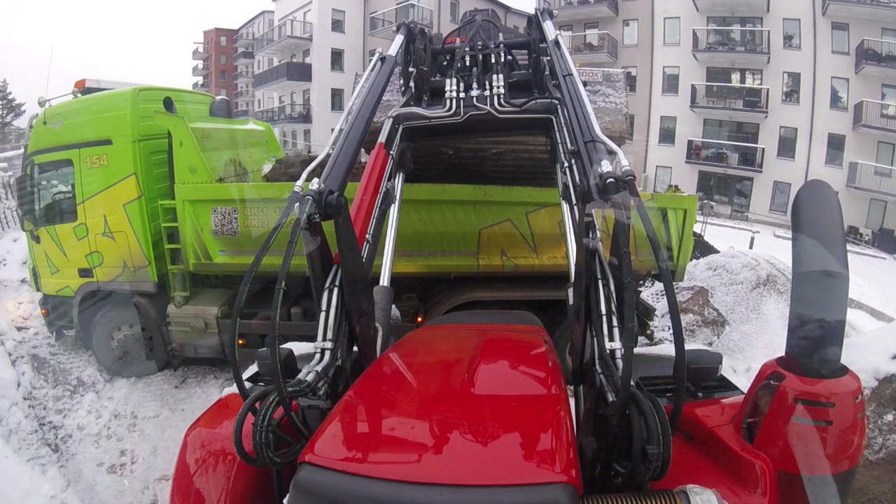 Huddig 1260D Utlastning