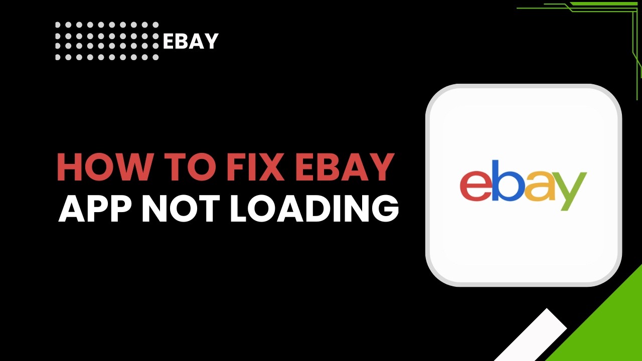How to Fix eBay App Not Loading - YouTube