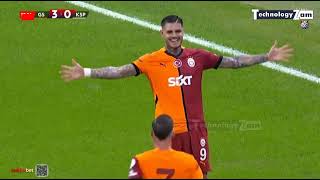 Galatasaray 3 - 3 Kasımpaşa Maç Özeti 2024