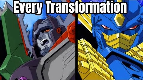 Every Transformation and Powerlinx in Transformers: Armada
