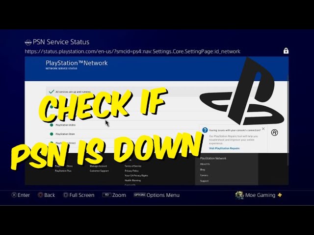 Is the PSN down? - Server Status