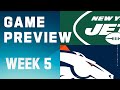 New York Jets vs. Denver Broncos | 2023 Week 5 Game Preview